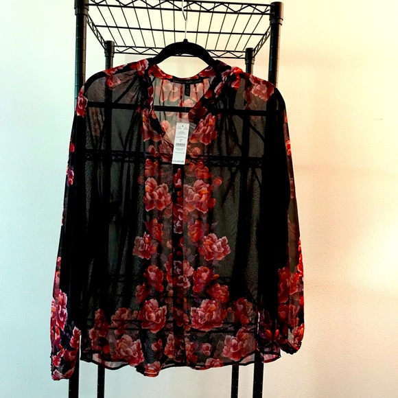 White House Black Market Blouse - Picture 1 of 3